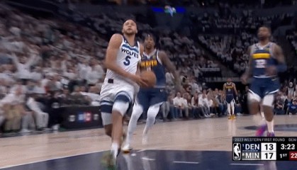  爱德华兹34分森林狼克掘金  