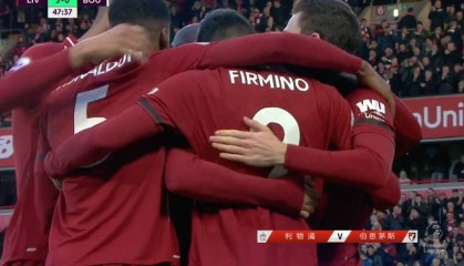  利物浦锋线发威四球横扫伯恩茅斯登顶榜首